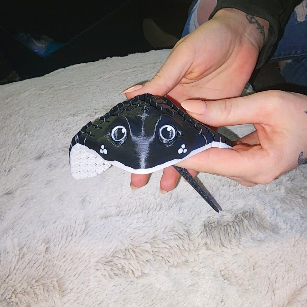 3d Printed Articulated Manta Ray